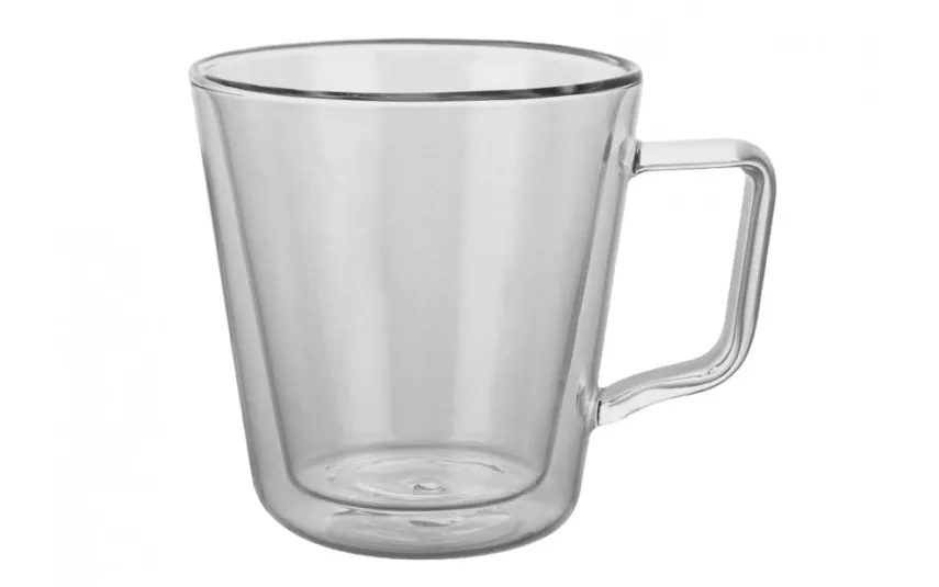 Vialli Design Komplet 2 szklanek termicznych 400 ml z podwójną ścianką Diva Best