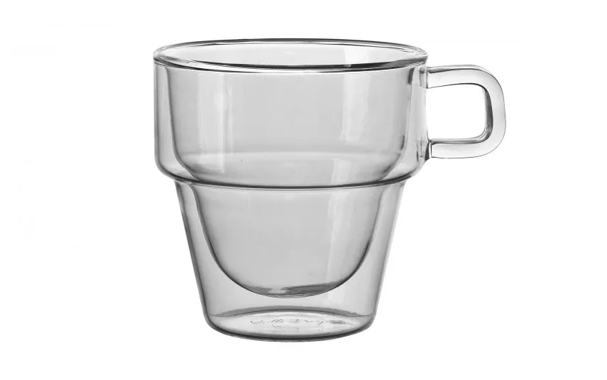Vialli Design Komplet 6 szklanek termicznych 350 ml Senso z podwójną ścianką Best