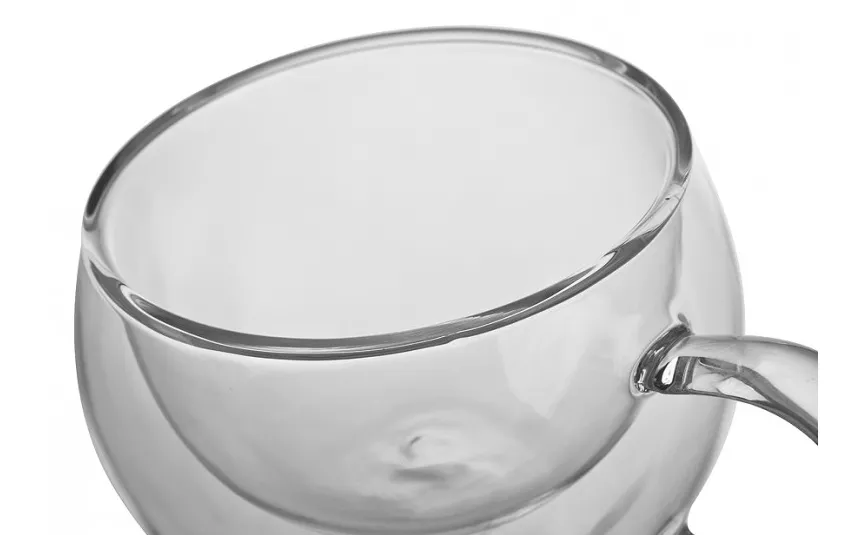 Ambition Komplet 2 szklanek termicznych 300 ml z podwójną ścianką Mia Outlet