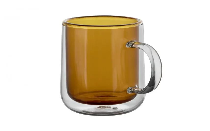 MPLCo Komplet 2 szklanek termicznych 300 ml Amber Hot