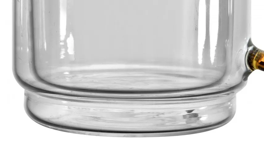 Vialli Design Komplet 2 szklanek termicznych 250 ml z podwójną ścianką Tulip Outlet