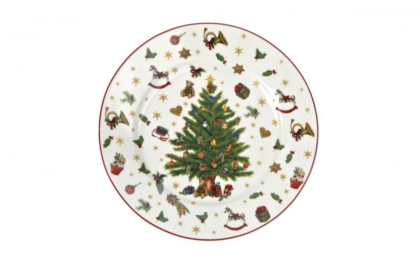 Duo Komplet 2 talerzy deserowych 19 cm Christmas Tree Online