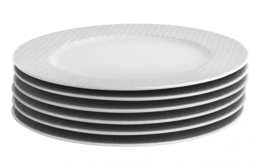 Cmielow Komplet 6 talerzy deserowych 17cm Rice Sale