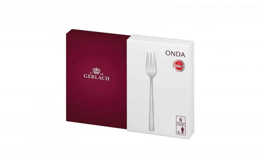 Gerlach Komplet 6 widelczyków do ciasta Onda 30P Sale