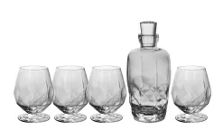 Bohemia Komplet do koniaku/brandy Desire 1+4 el. New