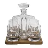 Krosno Komplet do whisky z dębową tacą Sterling OAK Discount