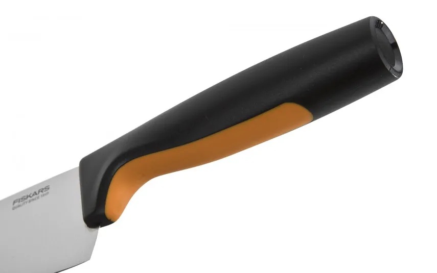Fiskars Komplet noży kuchennych czarno-pomarańczowych Fashion