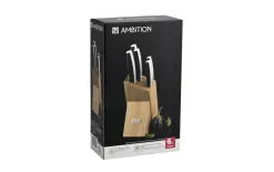 Ambition Komplet noży w bloku 6 el. Essen New
