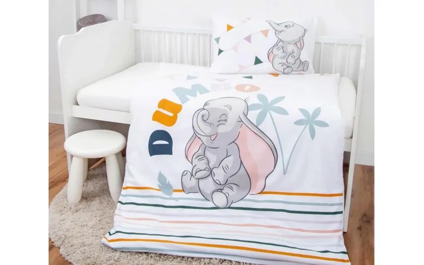 Herding Komplet pościeli dziecięcej 100x135 cm Dumbo New