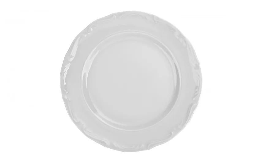 Cmielow Komplet talerzy 6/18 Maria Teresa biała Best