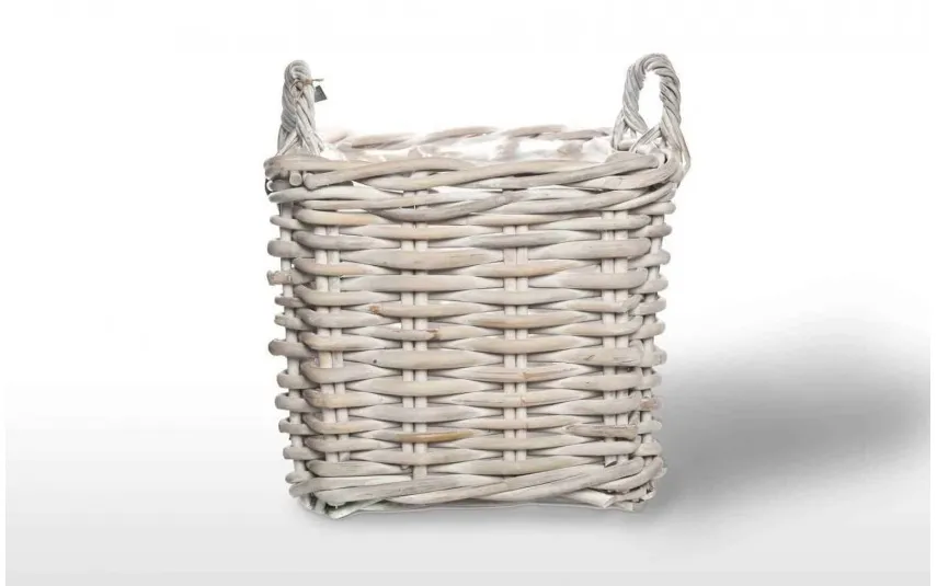 Vimine Kosz rattanowy Narbona Szary 50 cm Outlet