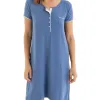 Massana Homewear Koszula nocna damska rozm. XL Bamboo Blue T04 L257251 Sale