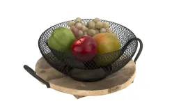 APS Koszyk na owoce 31cm czarny Online