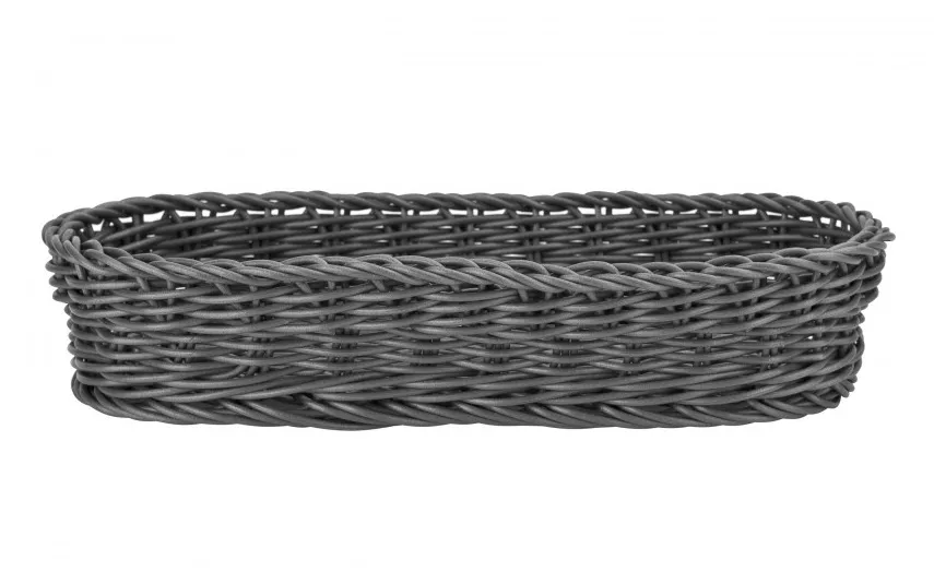 Mondex Koszyk na sztućce 27x11x6 cm Sino szary Fashion