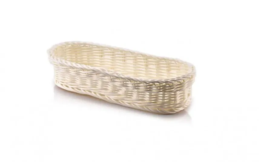 Mondex Koszyk na sztućce 27x11x6 cm Sino biały Clearance