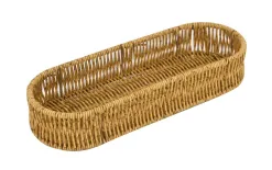 Mondex Koszyk owalny 31x11,5x6 cm jasny brąz 7773 Discount