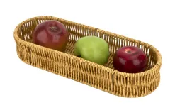 Mondex Koszyk owalny 31x11,5x6 cm jasny brąz 7773 Discount