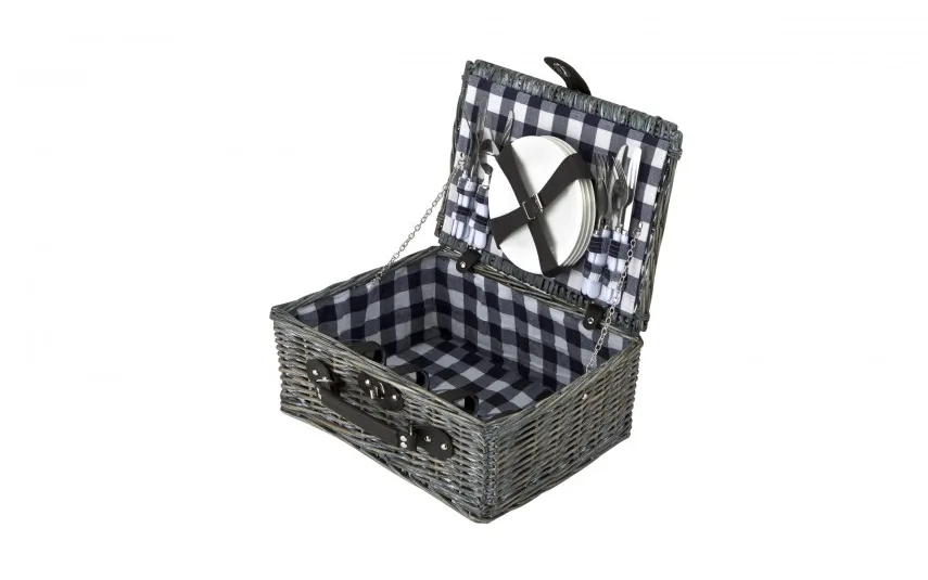 MPLCo Koszyk piknikowy z wyposażeniem 4 os. j. brąz/granat New