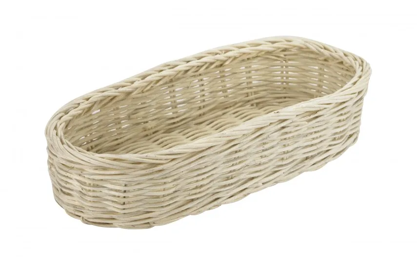 Tin Tours Koszyk rattanowy na sztućce owalny 26 cm DP 2021 New