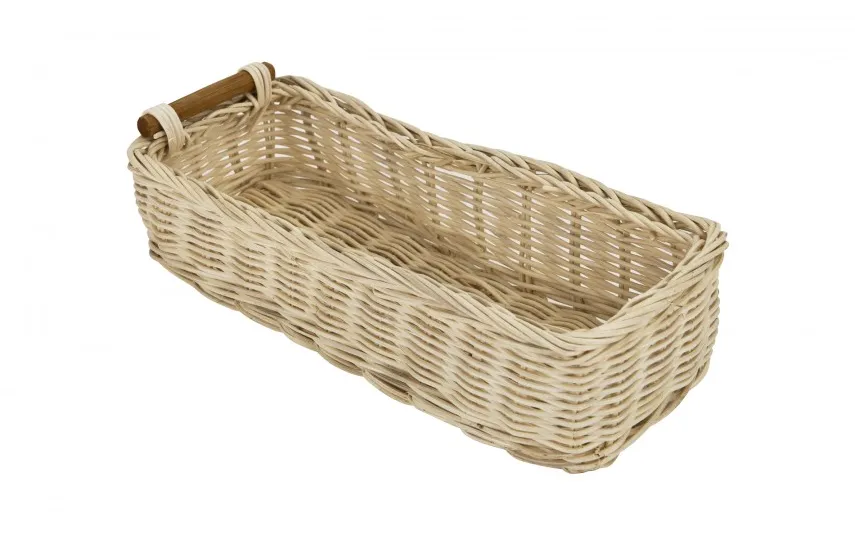 Tin Tours Koszyk rattanowy na sztućce prostokątny DP 2256 Fashion