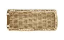 Tin Tours Koszyk rattanowy na sztućce prostokątny DP 2256 Fashion