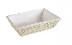 Dajar Koszyk ręcznie pleciony 25x18 cm Palma DOMOTTI Outlet