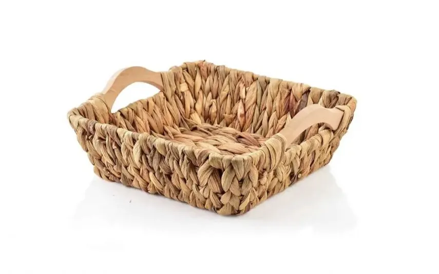 Mondex Koszyk z hiacyntu wodnego 24x24x8 cm Amparo Online