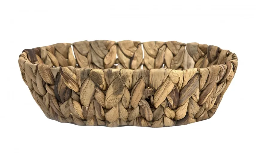 Mondex Koszyk z hiacyntu wodnego 26x19x7 cm Amparo Discount