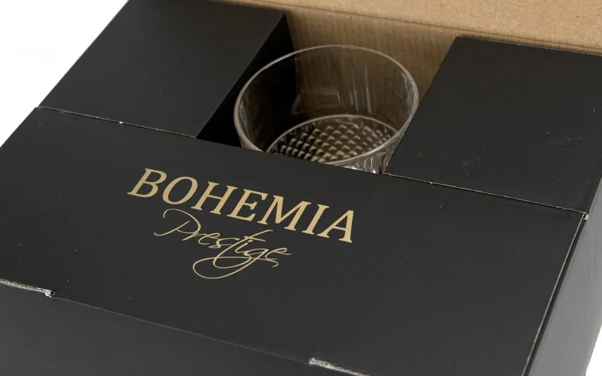 Bohemia Kpl. 6 szklanek do whisky 340 ml Elegante Clearance