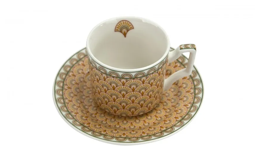 Duo Kpl.2 filiżanek ze spodkami 120 ml Solis do espresso Hot