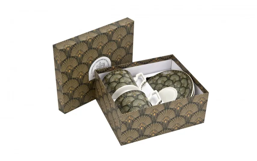 Duo Kpl.2 filiżanek ze spodkami 250ml Verdigo Sale
