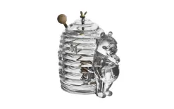 Bohemia Kryształowy pojemnik na miód 350 ml Niedźwiadek 69710 New