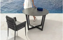 Couture Jardin Krzesło ogrodowe HUG antracyt Hot