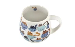 Duo Kubek baryłka 430 ml Koty w filiżankach New