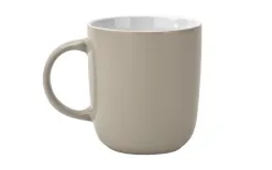Tulowice Kubek ceramiczny 400 ml beżowo-biały New