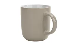 Tulowice Kubek ceramiczny 400 ml beżowo-biały New