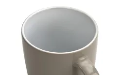 Tulowice Kubek ceramiczny 400 ml beżowo-biały New