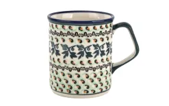 Boleslawiec Kubek ceramiczny 250 ml Bolesławiec Dekor 1165A Fashion