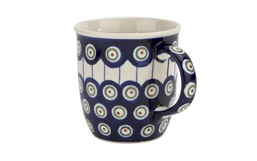 Boleslawiec Kubek ceramiczny 350 ml Bolesławiec Kropki 8 Clearance
