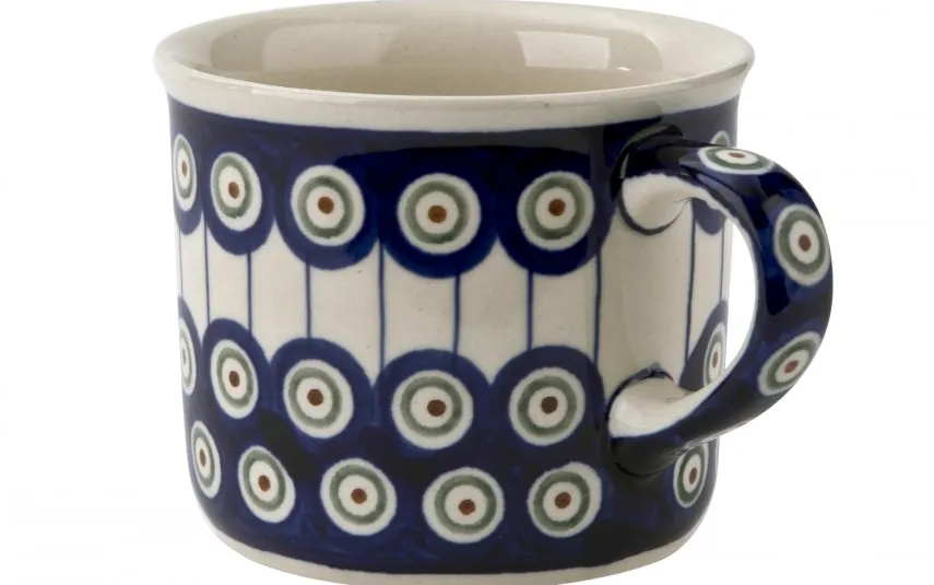 Boleslawiec Kubek ceramiczny 400 ml Bolesławiec Kropki 8 Sale