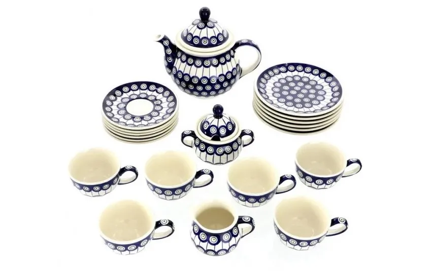 Boleslawiec Kubek ceramiczny 400 ml Bolesławiec Kropki 8 Sale