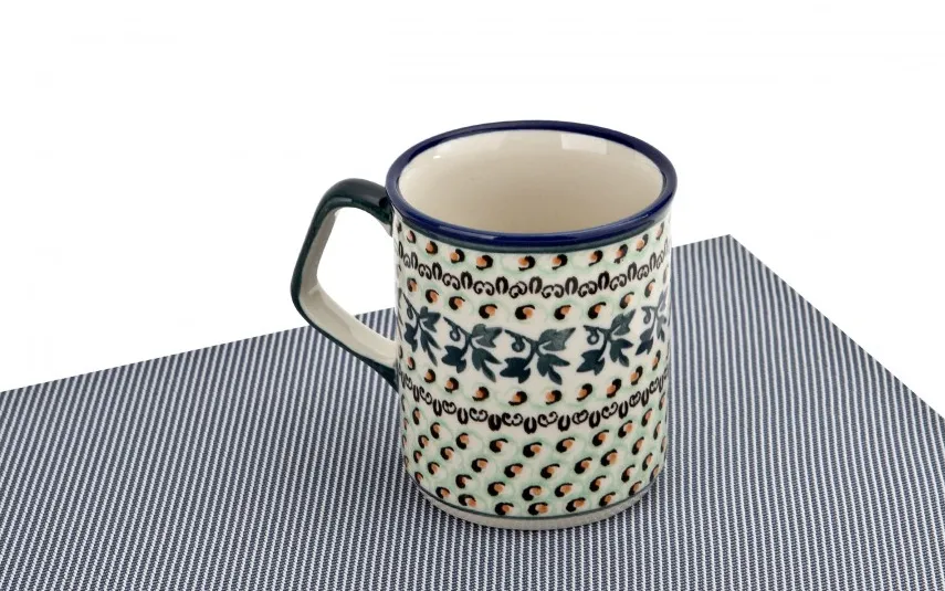 Boleslawiec Kubek ceramiczny 250 ml Bolesławiec Dekor 1165A Fashion