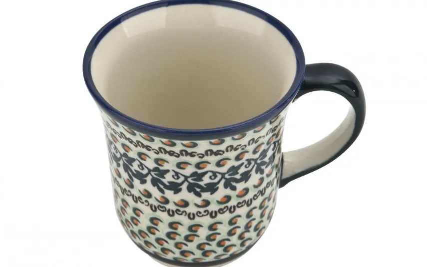 Boleslawiec Kubek ceramiczny 300 ml Krokus Bolesławiec Dekor 1165A New