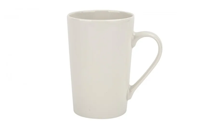 Tulowice Kubek ceramiczny 400 ml prosty Lily kremowy Outlet