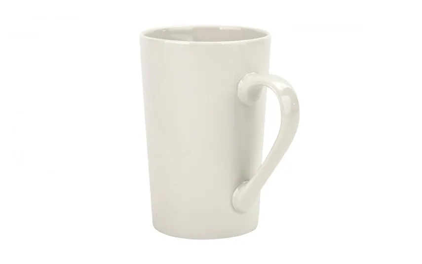 Tulowice Kubek ceramiczny 400 ml prosty Lily kremowy Outlet