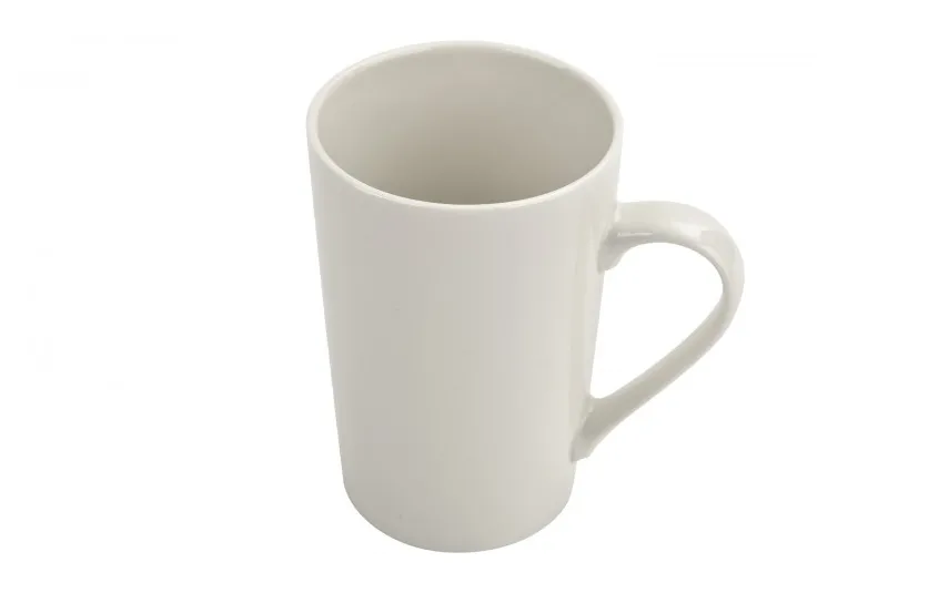 Tulowice Kubek ceramiczny 400 ml prosty Lily kremowy Outlet