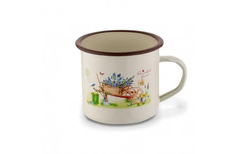 Tadar Kubek emaliowany 500 ml Garden Sale