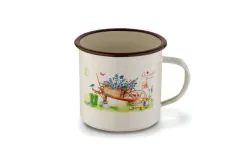 Tadar Kubek emaliowany 700 ml Garden Discount