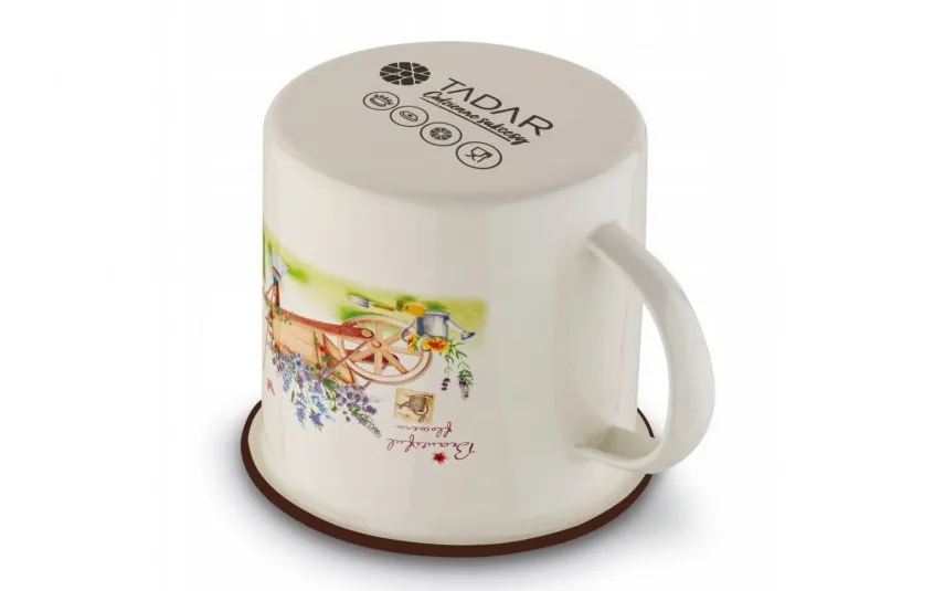 Tadar Kubek emaliowany 700 ml Garden Discount
