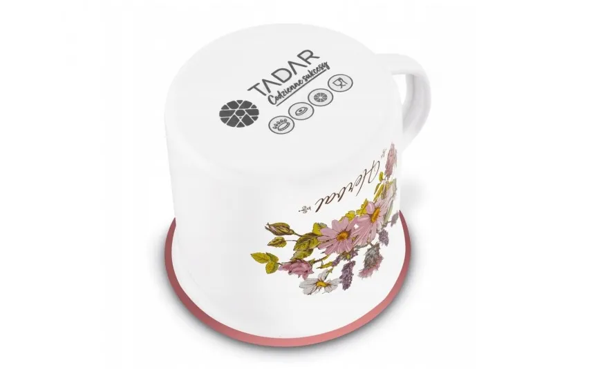 Tadar Kubek emaliowany 500 ml Herbal Best